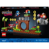 LEGO Ideas : Sonic the Hedgehog – Green Hill Zone, Juegos de construcción Juego de construcción, 18 año(s), Plástico, 1125 pieza(s), 1 kg
