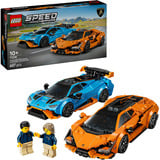 LEGO Lamborghini Revuelto y Huracán STO, Juegos de construcción Juego de construcción, 10 año(s), Plástico, 607 pieza(s), 692 g