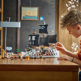 LEGO One Piece Buque de batalla de la Marina de Garp, Juegos de construcción Juego de construcción, 9 año(s), Plástico, 1705 pieza(s), 2,3 kg