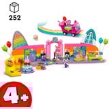 LEGO Sala para Fiestas de Gabby, Juegos de construcción Juego de construcción, 4 año(s), Plástico, 252 pieza(s), 671 g