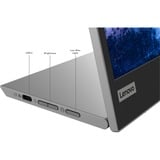Lenovo L15 Monitor, Monitor LED negro, 39,6 cm (15.6"), 1920 x 1080 Pixeles, Full HD, LED, 14 ms, Negro, Gris