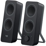 Logitech 980-001295 altavoz Negro Inalámbrico y alámbrico 5 W, Altavoces de PC negro, 2.0 canales, Inalámbrico y alámbrico, 5 W, Negro