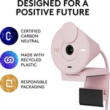 Logitech Brio 300, Webcam rosa
