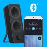 Logitech Z207 Negro Inalámbrico y alámbrico 5 W, Altavoces de PC negro, 2.0 canales, Inalámbrico y alámbrico, 5 W, Negro