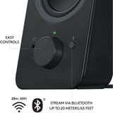 Logitech Z207 Negro Inalámbrico y alámbrico 5 W, Altavoces de PC negro, 2.0 canales, Inalámbrico y alámbrico, 5 W, Negro