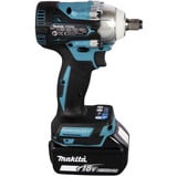 Makita Kit combo de batería DLX2533TJ, taladro atornillador a batería DDF489Z + llave de impacto a batería DTW300Z, 18 voltios, Destornillador azul/Negro