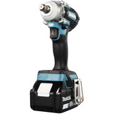 Makita Kit combo de batería DLX2533TJ, taladro atornillador a batería DDF489Z + llave de impacto a batería DTW300Z, 18 voltios, Destornillador azul/Negro