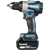 Makita Kit combo de batería DLX2533TJ, taladro atornillador a batería DDF489Z + llave de impacto a batería DTW300Z, 18 voltios, Destornillador azul/Negro