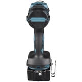 Makita Kit combo de batería DLX2533TJ, taladro atornillador a batería DDF489Z + llave de impacto a batería DTW300Z, 18 voltios, Destornillador azul/Negro