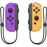 Nintendo Joy-Con Negro, Naranja, Púrpura Bluetooth Gamepad Analógico/Digital Nintendo Switch neón-púrpura/neón-naranja, Gamepad, Nintendo Switch, Cruceta, Analógico/Digital, Inalámbrico, Bluetooth