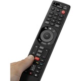 One for all Smart Control 5 mando a distancia IR inalámbrico Audio, Cable, DTT, DVD/Blu-ray, Consola de juegos, Sistema de cine en casa, IPTV, Media player, SAT, STB, TNT, TV, Receptor de televisión Botones negro, Audio, Cable, DTT, DVD/Blu-ray, Consola de juegos, Sistema de cine en casa, IPTV, Media player,..., IR inalámbrico, Botones, Negro