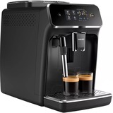 Philips 2200 series Cafeteras espresso completamente automáticas con 2 bebidas, Superautomática negro, Máquina espresso, 1,8 L, Granos de café, Molinillo integrado, 1500 W, Gris