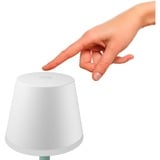 Philips Hue Lámpara de mesa portátil Hue Go blanco, Philips Hue White and Color ambiance Lámpara de mesa portátil Hue Go, Lámpara de mesa inteligente, Bluetooth, Blanco, LED, Metal, Bombilla(s) no reemplazable(s)
