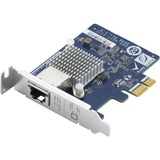 QNAP QXG-5G1T-111C adaptador y tarjeta de red Interno Ethernet 5000 Mbit/s, Adaptador de red Interno, Alámbrico, PCI Express, Ethernet, 5000 Mbit/s