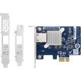 QNAP QXG-5G1T-111C adaptador y tarjeta de red Interno Ethernet 5000 Mbit/s, Adaptador de red Interno, Alámbrico, PCI Express, Ethernet, 5000 Mbit/s