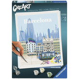 Ravensburger CreArt - Barcelona colorida, Pintura 
