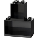 Room Copenhagen LEGO Regal Brick Shelf 8+4, Set, Estante negro