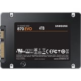 SAMSUNG 870 EVO 2.5" 4000 GB Serial ATA III V-NAND, Unidad de estado sólido 4000 GB, 2.5", 560 MB/s, 6 Gbit/s