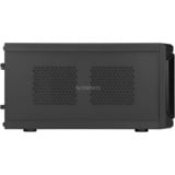 Sharkoon QB One Negro, Caja de sobremesa negro, PC, Negro, Mini-ITX, 15 cm, 31,5 cm, 14,5 cm