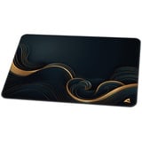 Sharkoon SKILLER SGP35 D2, Almohadilla de ratón para juegos negro/Dorado