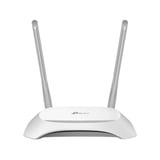 TP-Link TL-WR840N router inalámbrico Ethernet rápido Banda única (2,4 GHz) Gris, Blanco Wi-Fi 4 (802.11n), Banda única (2,4 GHz), Ethernet, Gris, Blanco, Router de sobremesa