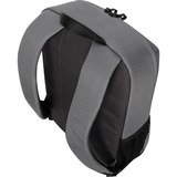 Targus Sagano maletines para portátil 39,6 cm (15.6") Mochila Negro, Gris negro/Gris, Mochila, 39,6 cm (15.6"), 480 g