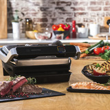 Tefal 7211003965, Barbacoa de contacto plateado/Negro