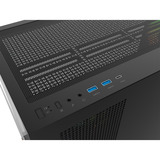 Thermaltake CA-1Y7-00M1WN-WS, Cajas de torre negro/Madera