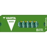 VARTA Ni-MH, 2100 mAh, AA Batería recargable Níquel-metal hidruro (NiMH), Caja de batería 2100 mAh, AA, Batería recargable, Níquel-metal hidruro (NiMH), 1,2 V, 2100 mAh, AA
