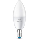 WiZ Vela 4,9 W (Equiv. 40 W) C37 E14, Lámpara LED 9 W (Equiv. 40 W) C37 E14, Bombilla inteligente, Blanco, Wi-Fi, E14, Multi, 2200 K