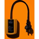 Wiha Probador de enchufes 45220, 230 V AC, Instrumento de medición amarillo/Negro