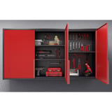 fischer Taco de vástago largo HybridPower 10x90 FUS, Pasador rojo/Gris