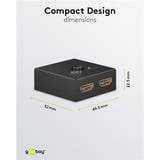 goobay 58485, Conmutador HDMI negro