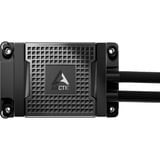 ARCTIC ACFRE00202A, Refrigeración por agua negro