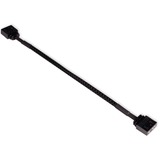 Alphacool Cable de extensión aRGB de 3 pines a 3 pines, 15 cm, Cable alargador negro