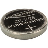 Ansmann 3V Lithium CR1025 Batería de un solo uso Litio Batería de un solo uso, CR1025, Litio, 3 V, 1 pieza(s), Plata