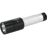 Ansmann X10 LED Negro, Plata Linterna de mano negro, Linterna de mano, Negro, Plata, Aluminio, Botones, IPX4, LED