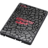 Apacer AS350 Panter 2.5" 512 GB Serial ATA III 3D TLC, Unidad de estado sólido gris/Negro, 512 GB, 2.5", 560 MB/s, 6 Gbit/s