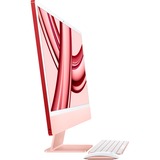 Apple iMac 59,62 cm (24") M3 2023 CTO, Sistema MAC rojo/rosado