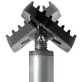 BESSEY Soporte de techo y montaje STE370, Accesorio plateado/Rojo