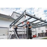 BESSEY Soporte de techo y montaje STE370, Accesorio plateado/Rojo