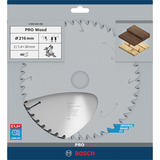Bosch 2 608 640 432 no categorizado, Hoja de sierra Madera, 21,6 cm, 3 cm, 1,4 mm, 2 mm, ATB (Biselado alterno)