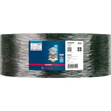 Bosch 2 608 901 225 papel de lija Rollo abrasivo Grano muy fino 1 pieza(s), Hoja de lija verde, Rollo abrasivo, Grano muy fino, Eliminación de pintura, Metal, Madera, Lijado en seco, 100 mm