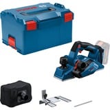Bosch Cepillo de rebajes a batería GHO 18V-26 Professional solo, 18Volt, Cepillo eléctrico azul/Negro