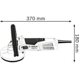 Bosch GBR 15 CA 9300RPM 1500W Negro, Azul amoladora recta, Amoladora de hormigón azul, 9300 RPM, 12,5 cm, Negro, Azul, Corriente alterna, 1500 W, 370 mm