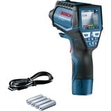 Bosch GIS 1000 C Professional Medidor y detector de humedad Interior / exterior Negro, Azul, Termodetector azul/Negro, Medidor y detector de humedad, Interior / exterior, °C, -40 - 1000 °C, Digital, Negro, Azul