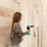 Cecotec Conga Rockstar 3700 Glass, Aspiradora de ventanas gris/Negro