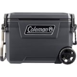 Coleman Convoy 65 QT con ruedas, Nevera gris oscuro