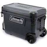 Coleman Convoy 65 QT con ruedas, Nevera gris oscuro
