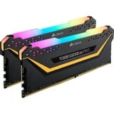 Corsair Vengeance CMW16GX4M2E3200C16-TUF módulo de memoria 16 GB 2 x 8 GB DDR4 3200 MHz, Memoria RAM negro, 16 GB, 2 x 8 GB, DDR4, 3200 MHz, 288-pin DIMM